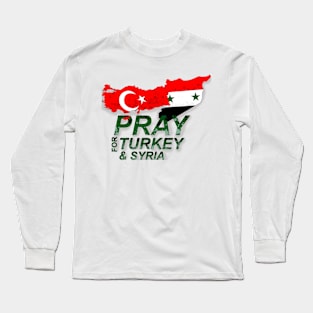 pray for turkey Long Sleeve T-Shirt